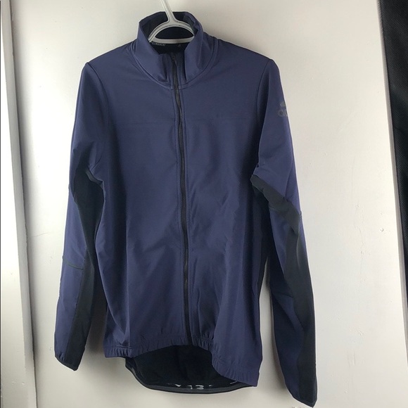 adidas Climaheat men’s Cycling Winter Jacket navy - Picture 8 of 16